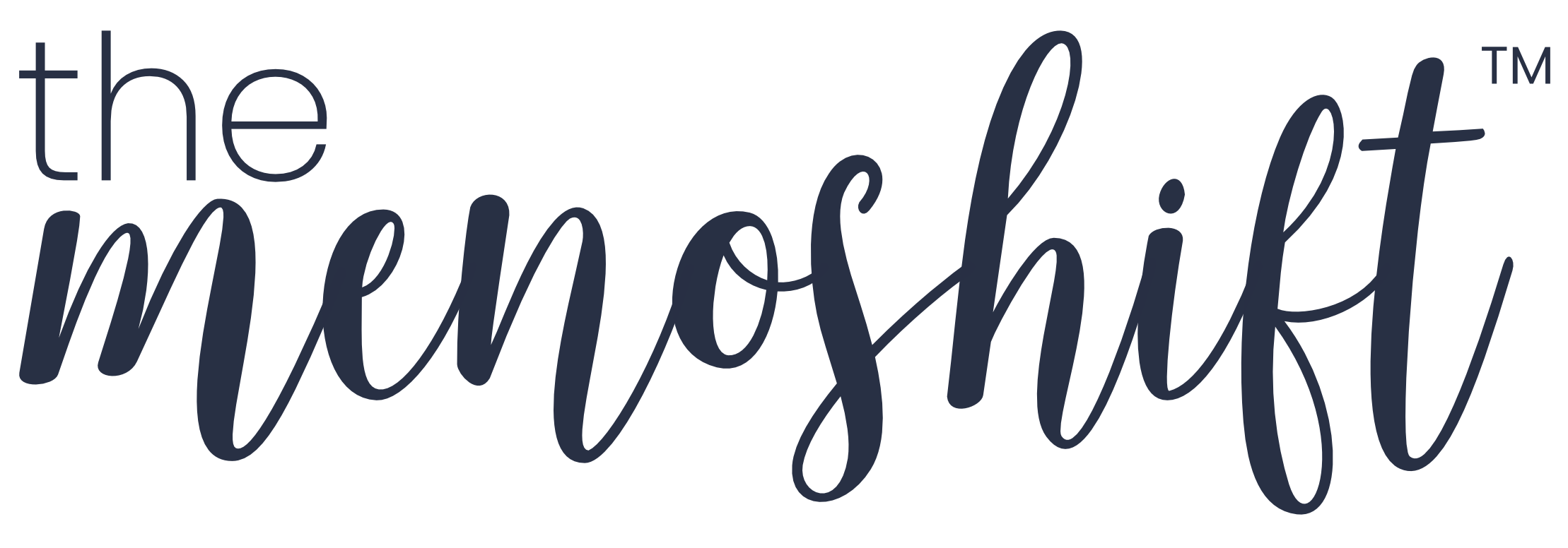 the menoshift™ logo